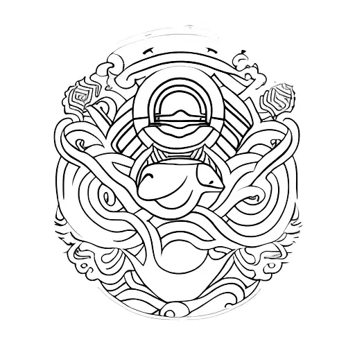 Sol resplandeciente con el 11'01 tattoo design idea