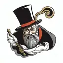Saint Nicholas tattoo design idea
