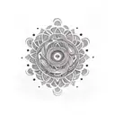 flowers, tribal, black African symbolism, geometric, totem, Cherokee, Mandala , Arm sleeve tattoo design idea