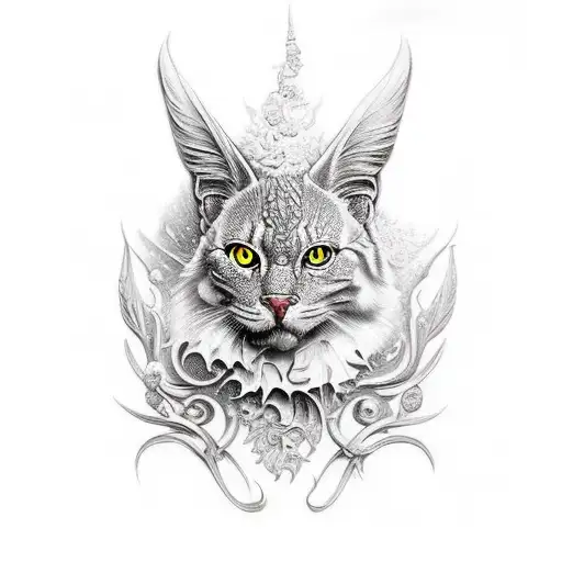 fantasy tattoo design idea