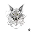 fantasy tattoo design idea