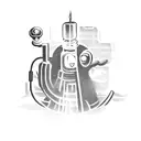 Video game character wielding a welding torch tattoo design idea