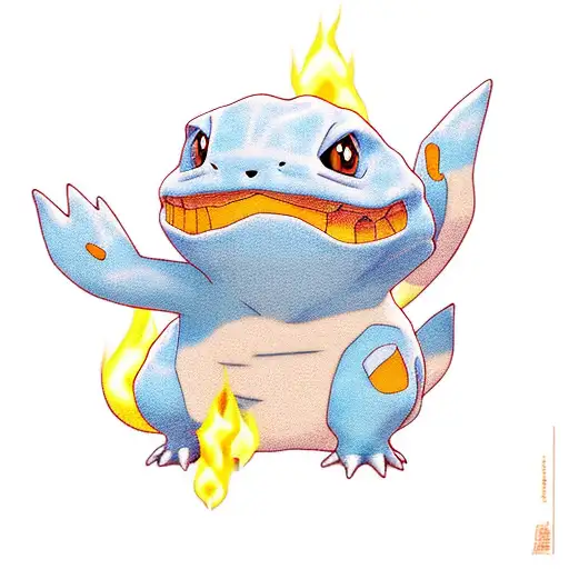 charmander tattoo design idea