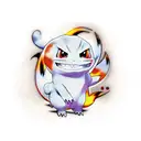 charmander tattoo design idea