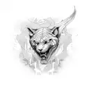 name "Harsh' tattoo design idea
