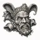 only god can judge me tattoo design idea