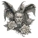 only god can judge me tattoo design idea