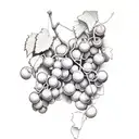 Grape Vines without Grapes tattoo design idea