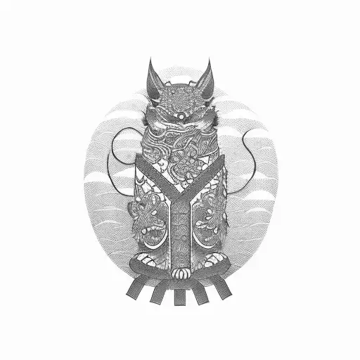 omamori japanese tattoo design idea