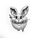 roger rabbit tattoo design idea