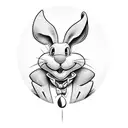 roger rabbit tattoo design idea