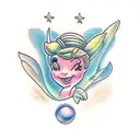 Tinkerbell  tattoo design idea