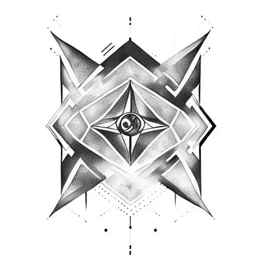 abstract star trek related tattoo but not too obvious, so that only trek people recognize tattoo design idea