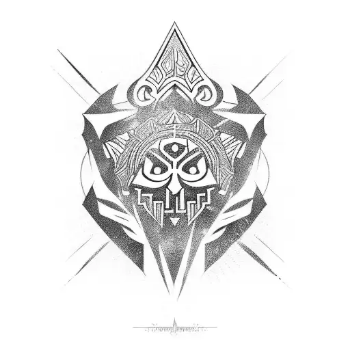 destiny karma tattoo design idea