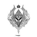 destiny karma tattoo design idea
