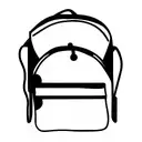 backpack  tattoo design idea