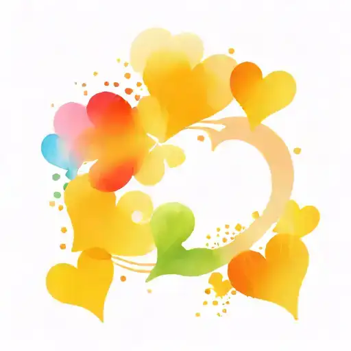 4 hearts tattoo design idea