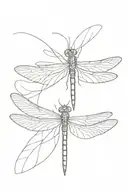 dragonfly tattoo design idea