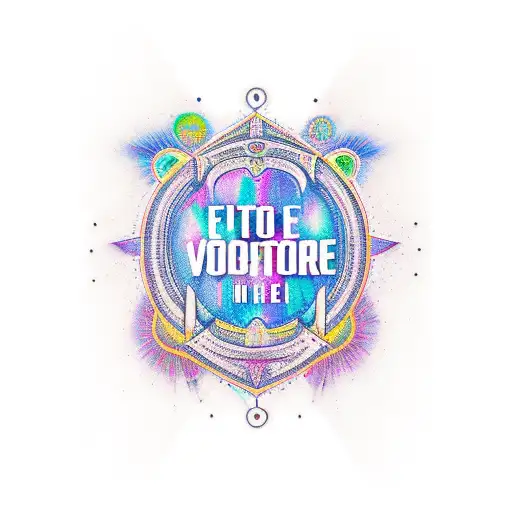 Font tattoo that says "Be Like Randi" tattoo design idea