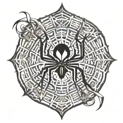 phantom troupe spider tattoo design idea