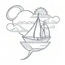 cruise tattoo design idea