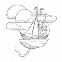 cruise tattoo design idea