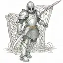 full armor of god tattoo design idea