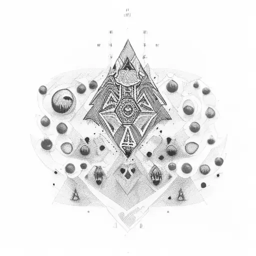  Armenia collared red blue orange  tattoo design idea