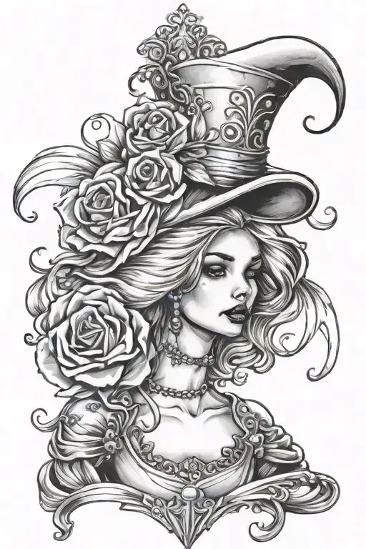 Dead Cinderella tattoo design idea