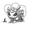 bulbasaur tattoo design idea