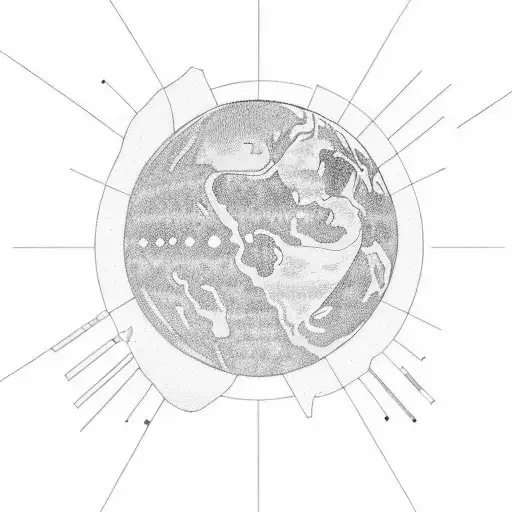 Pale blue dot illustration by carl sagan tattoo design idea