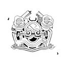 clapperboard tattoo design idea