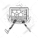 clapperboard tattoo design idea