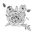 alone tattoo design idea