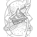 alone tattoo design idea