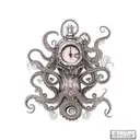 steampunk octopus tattoo design idea
