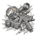 fortnite tattoo design idea