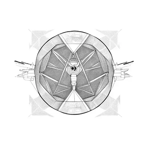 x- wing  tattoo design idea