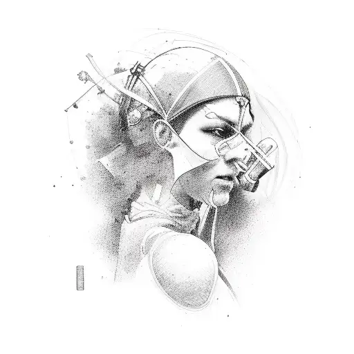 Breathe In, Breathe Out, Move On. tattoo design idea