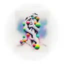 Breathe In, Breathe Out, Move On. tattoo design idea