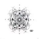 shani mantra tattoo design idea