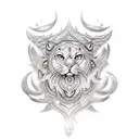 shani mantra tattoo design idea