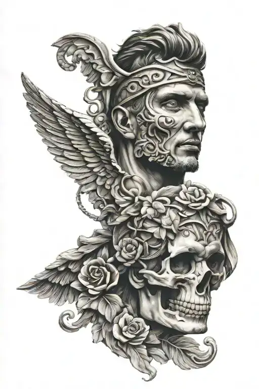 Roman's 8:28 tattoo design idea