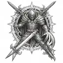 berserk brand of sacrifice  tattoo design idea