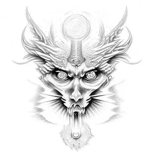 san judas tattoo design idea