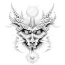 san judas tattoo design idea