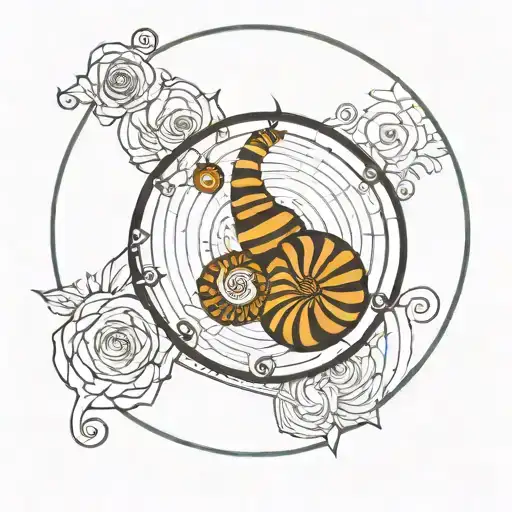Fibonacci sequence tattoo design idea