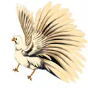 Feather tattoo design idea