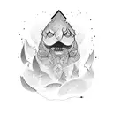 power betrayal alone tattoo design idea