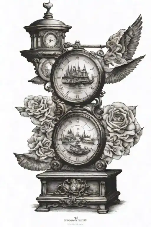 perception is everything Balance tattoo design idea